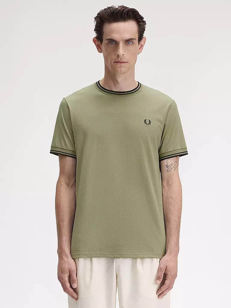 FRED PERRY | T-shirt | olive