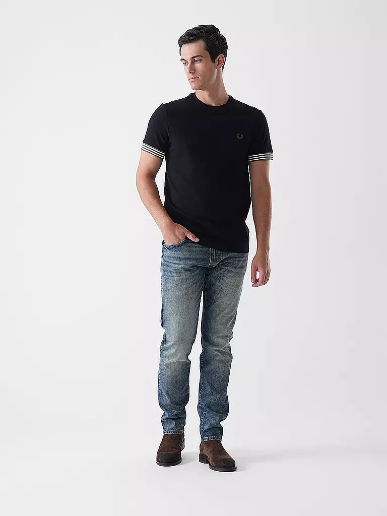 FRED PERRY | T-shirt | schwarz