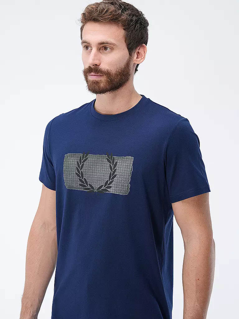 FRED PERRY | T-Shirt | Bleu
