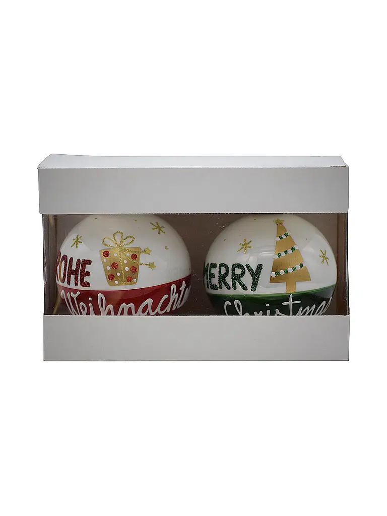 FREEDOM | Boule de Noël | Blanc