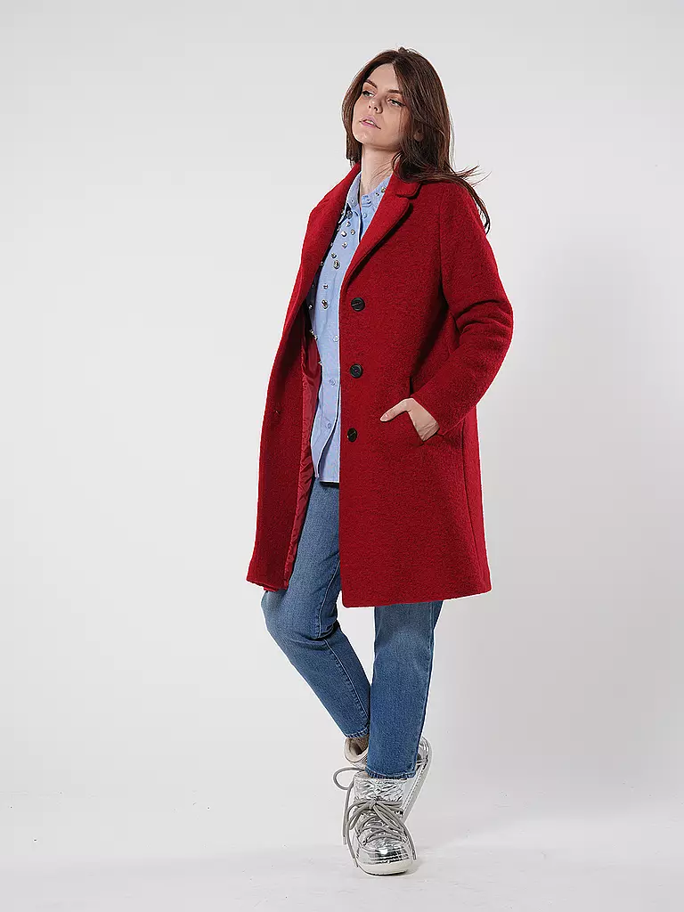 FUCHS & SCHMITT | Manteau en laine | Rouge