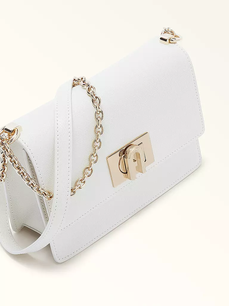 FURLA | Ledertasche - Mini Bag 1927 | weiss