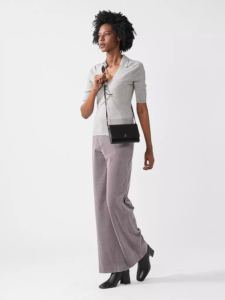 FURLA | Ledertasche - Mini Bag CAMELIA  | Noir