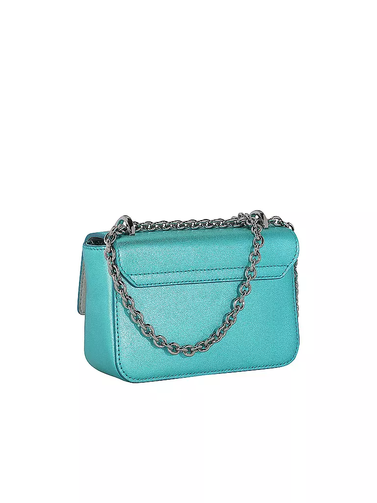 FURLA | Ledertasche - Mini Bag METROPOLIS | Bleu clair