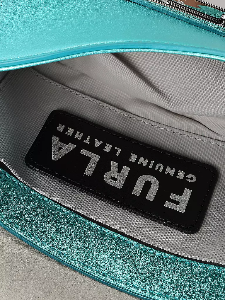 FURLA | Ledertasche - Mini Bag METROPOLIS | Bleu clair