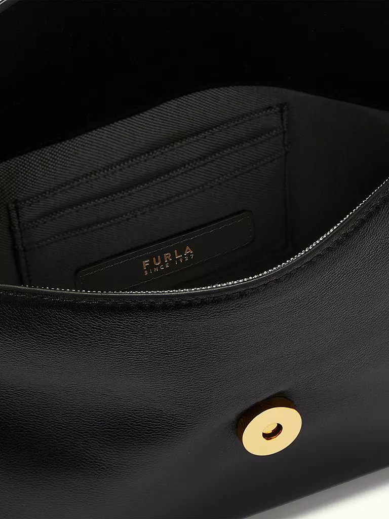 FURLA | Ledertasche - Mini Bag SFERA SOFT | Noir