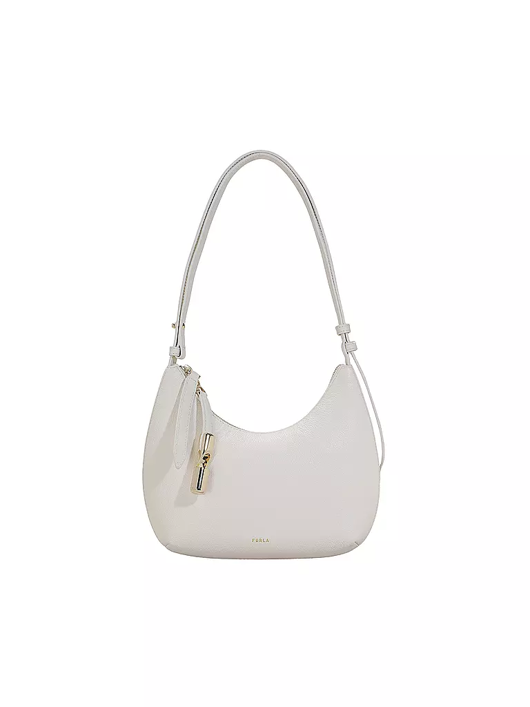FURLA | Ledertasche - Schultertasche GOCCIA Small | Blanc