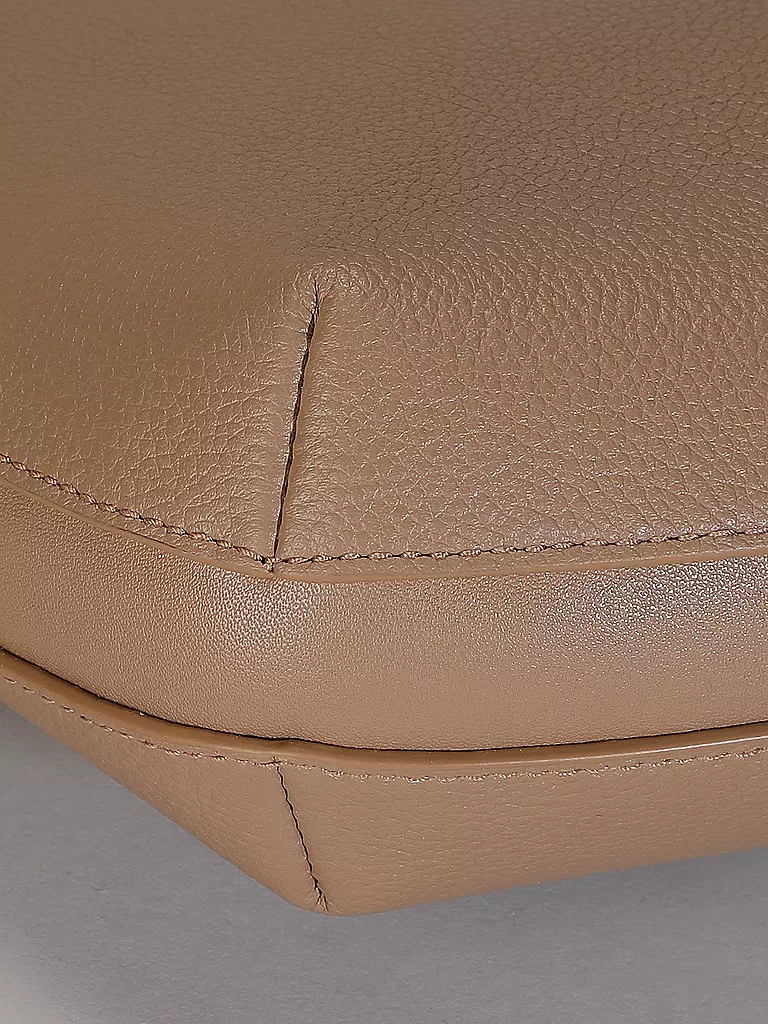 FURLA | Ledertasche - Schultertasche GOCCIA Small | Beige