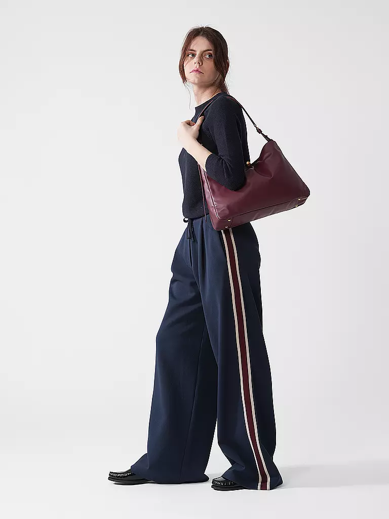 FURLA | Ledertasche - Schultertasche SFERA SOFT Large | Rouge foncé