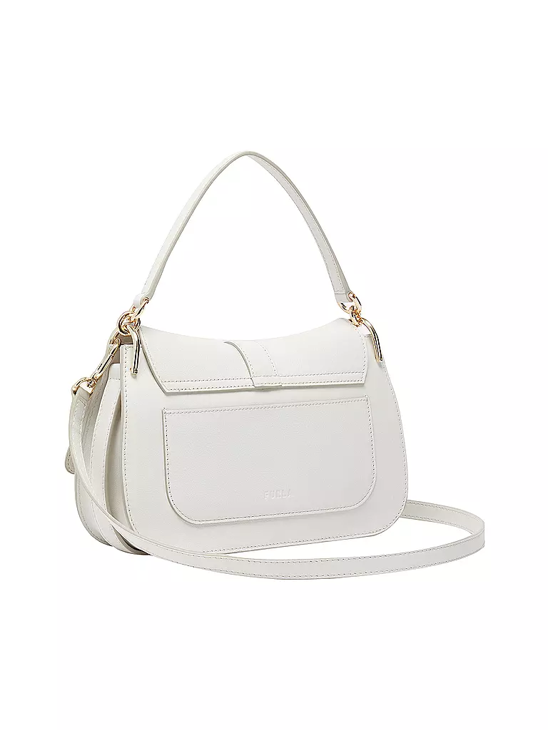 FURLA | Ledertasche - Umhängetasche FLOW Medium | Crème