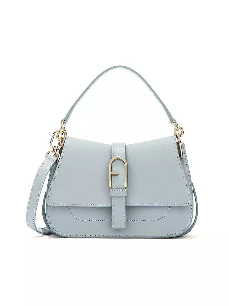 FURLA | Sac en cuir - Mini sac FLOW | hellblau