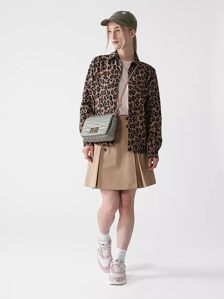 FURLA | Sac en cuir - Sac bandoulière 1927 Small | Gris clair