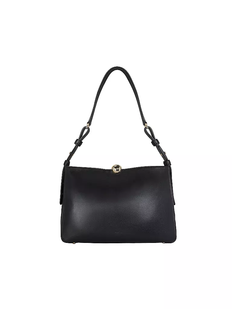 FURLA | Sac en cuir - Sac bandoulière SFERA SOFT Medium | Noir