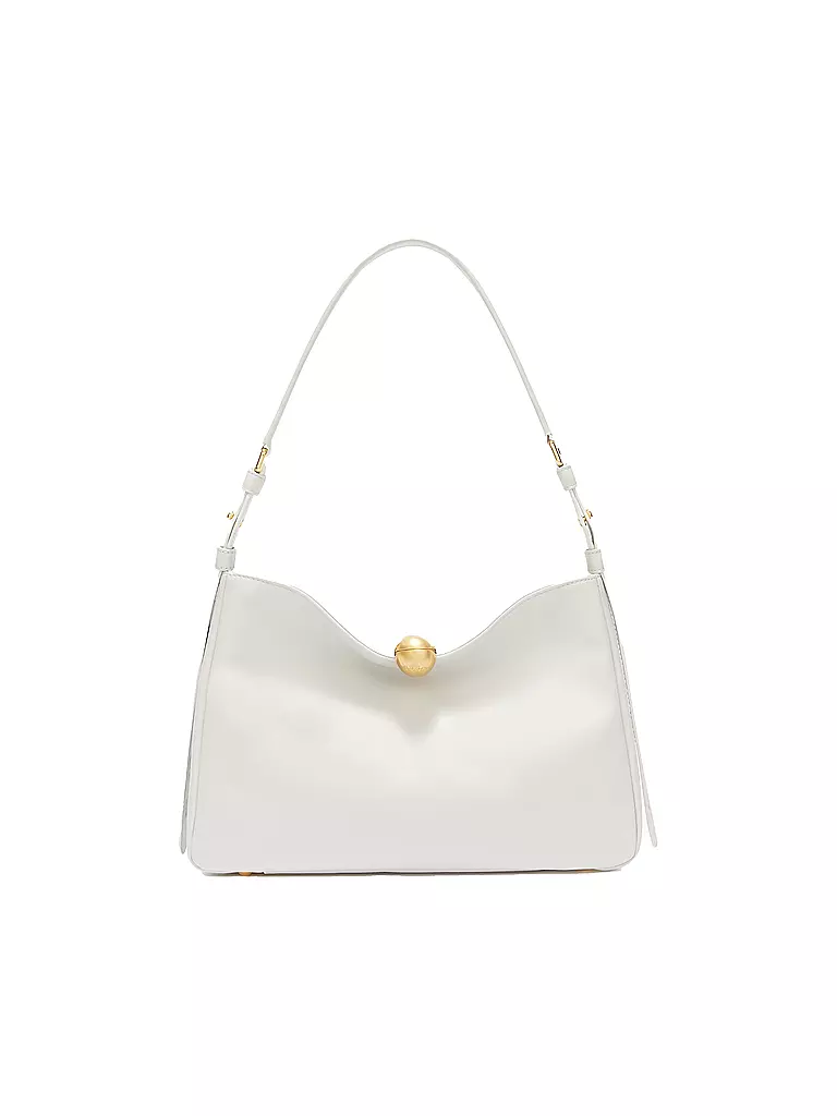FURLA | Sac en cuir - Sac bandoulière SFERA SOFT Medium | weiss