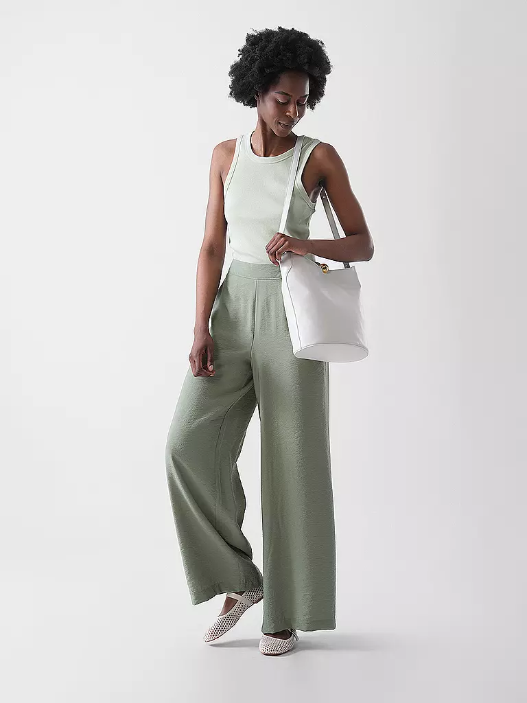 FURLA | Sac en cuir - Sac seau SFERA | weiss