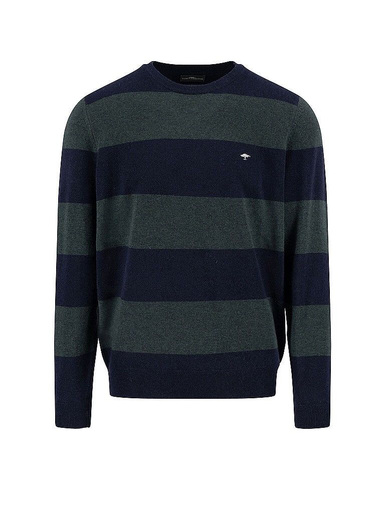 Pull-over bleu marine M