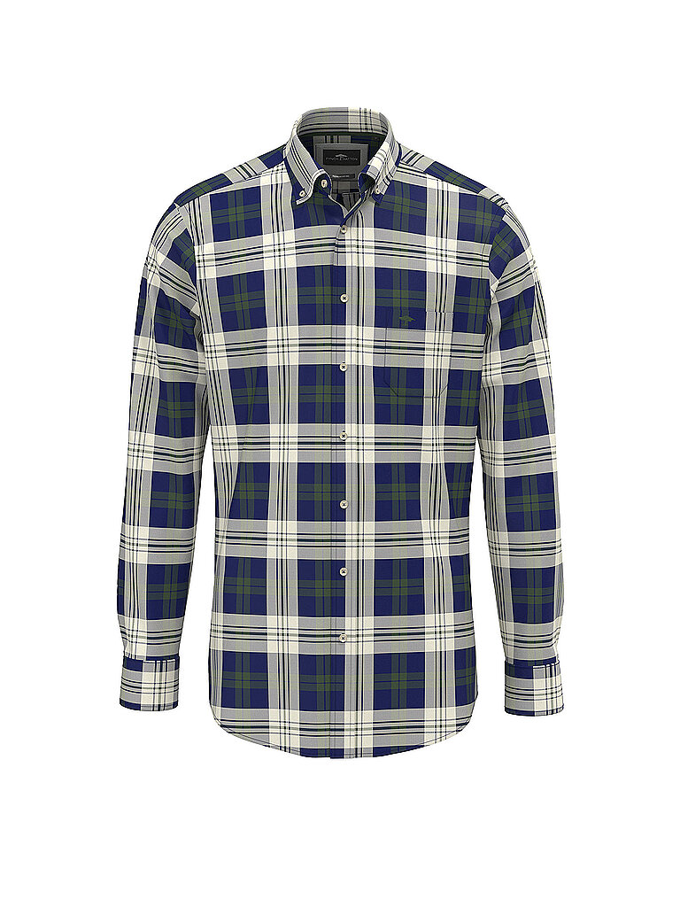 Chemise coupe droite vert L