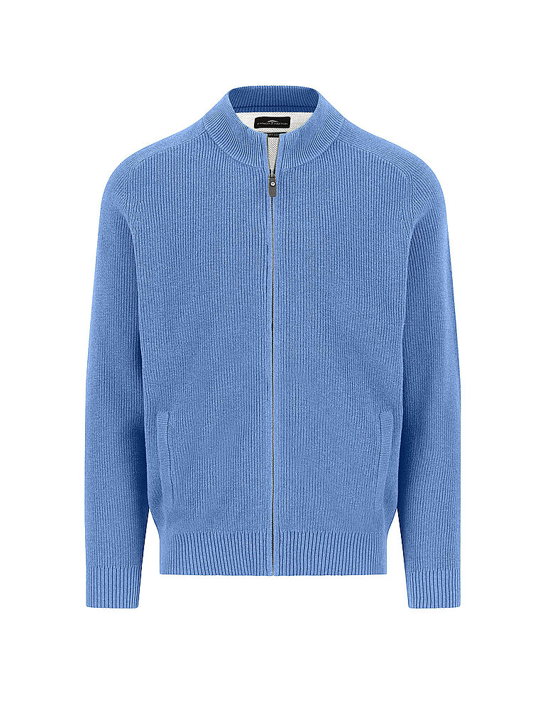 Gilet en tricot bleu clair XXXL