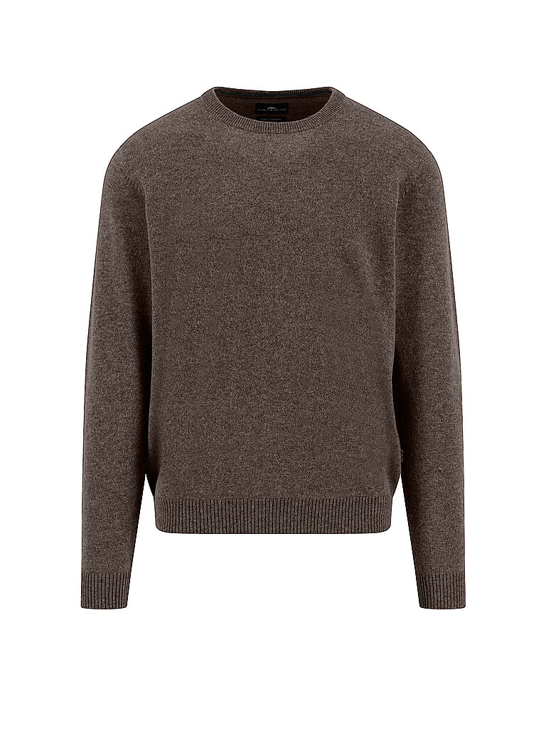 Pull en cachemire marron XXXL