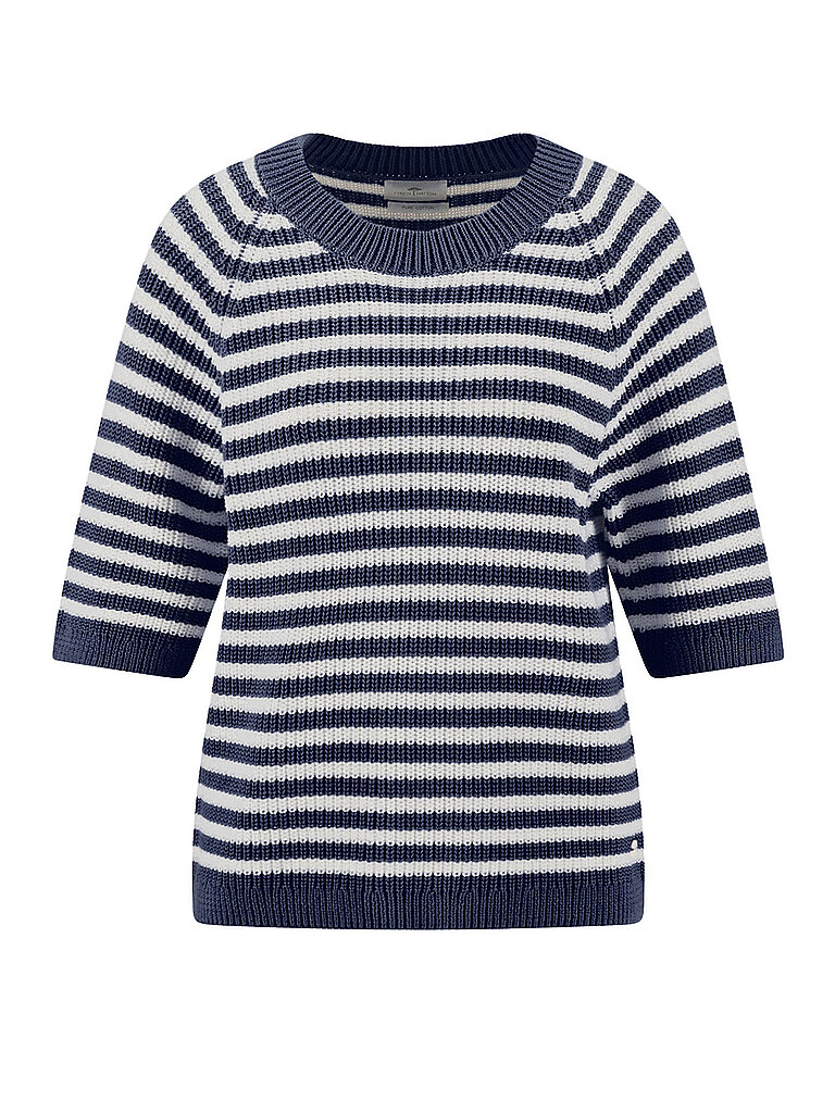 Pull-over bleu marine M
