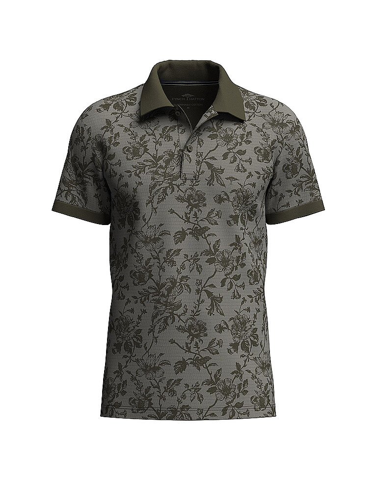 Fynch-Hatton Poloshirt olive 4XL