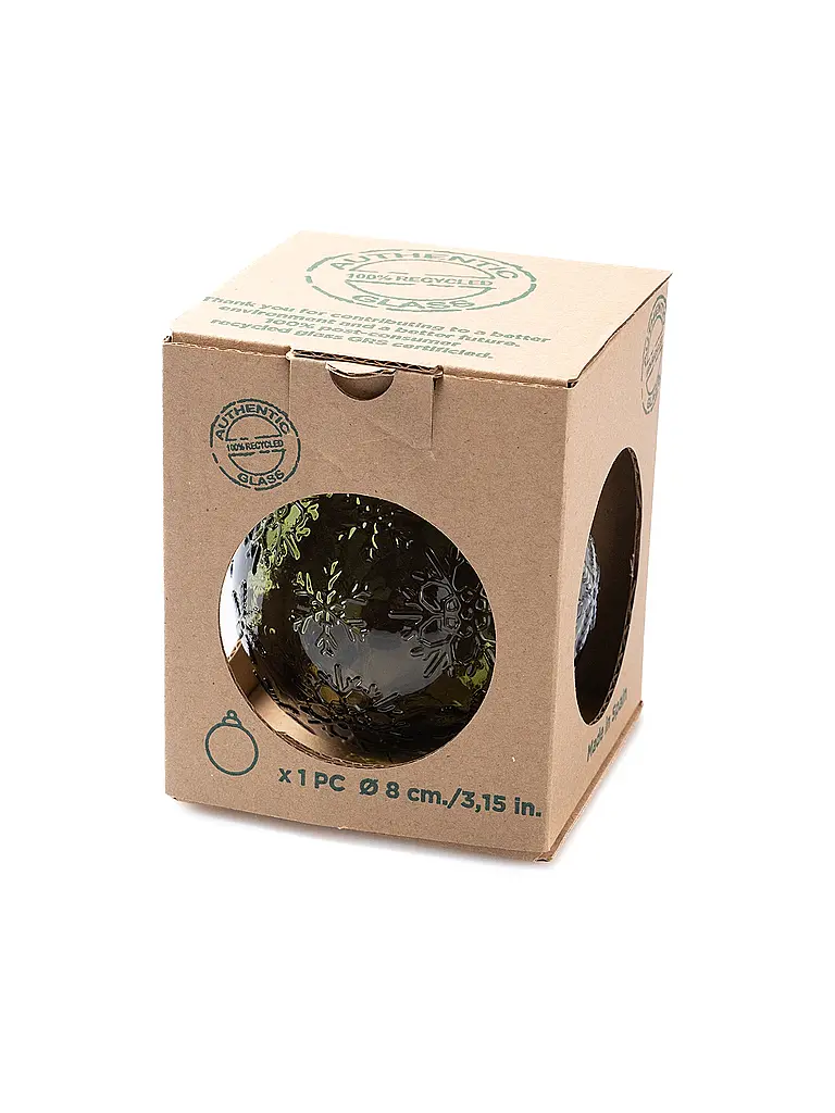 FYNCH-HATTON | Boule de Noël NOELI STERN Kale | Vert foncé