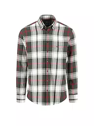 FYNCH-HATTON | Chemise en flanelle coupe regular | Vert