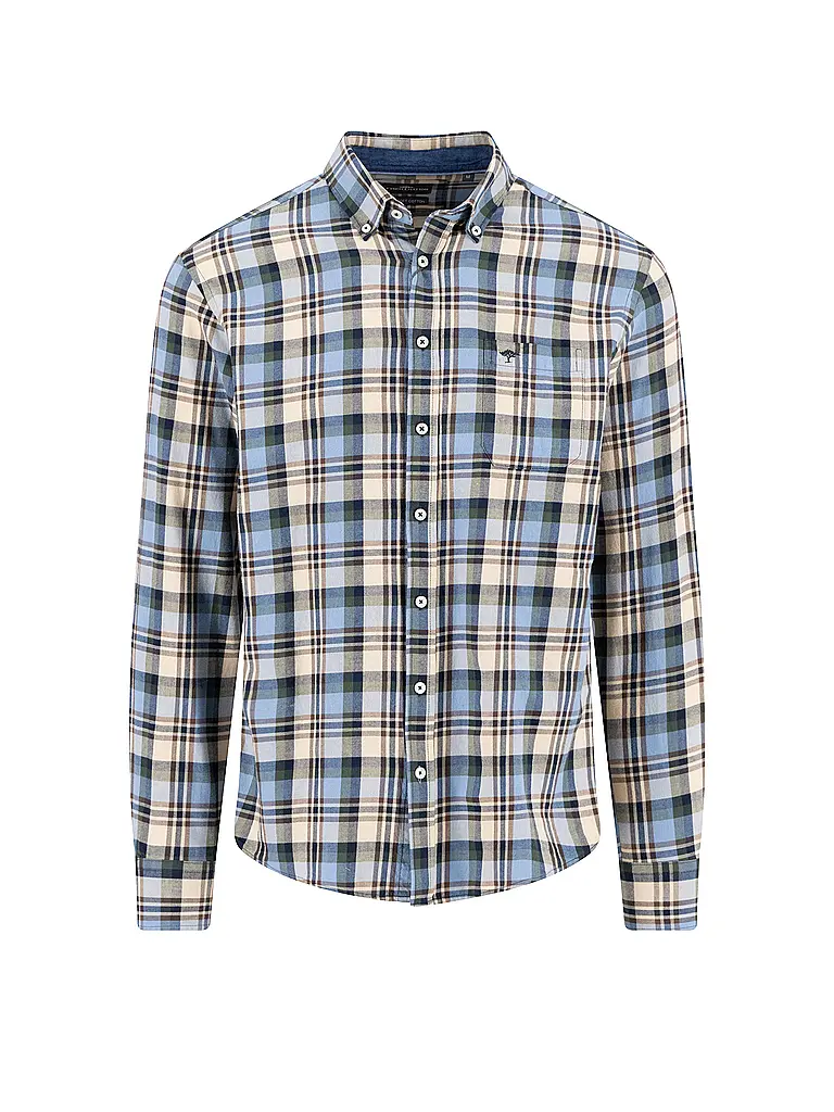 FYNCH-HATTON | Chemise en flanelle coupe regular | Beige