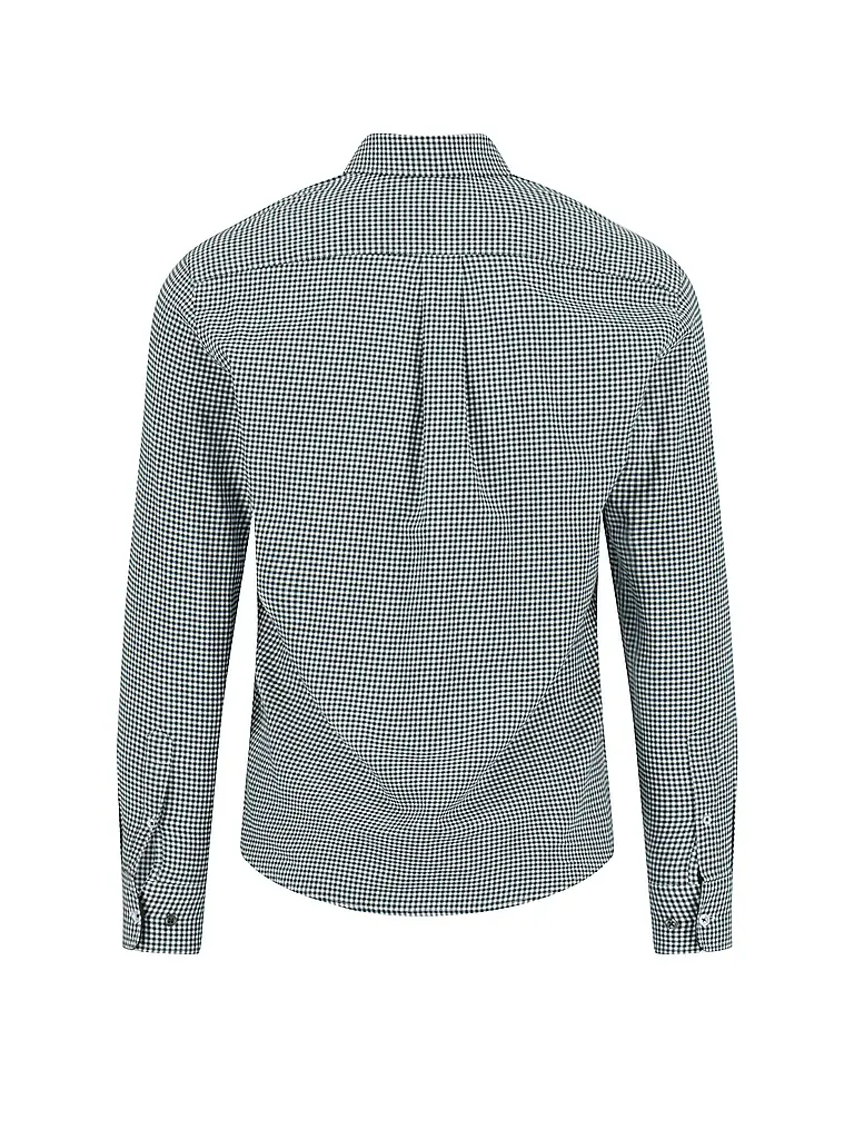 FYNCH-HATTON | Chemise en flanelle coupe regular | Bleu foncé