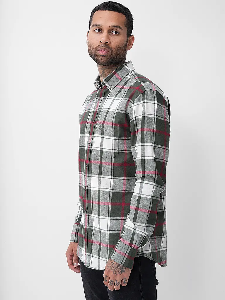 FYNCH-HATTON | Chemise en flanelle coupe regular | 