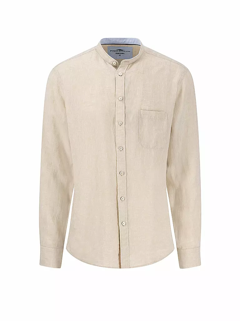 FYNCH-HATTON | Chemise en lin coupe décontractée | Beige