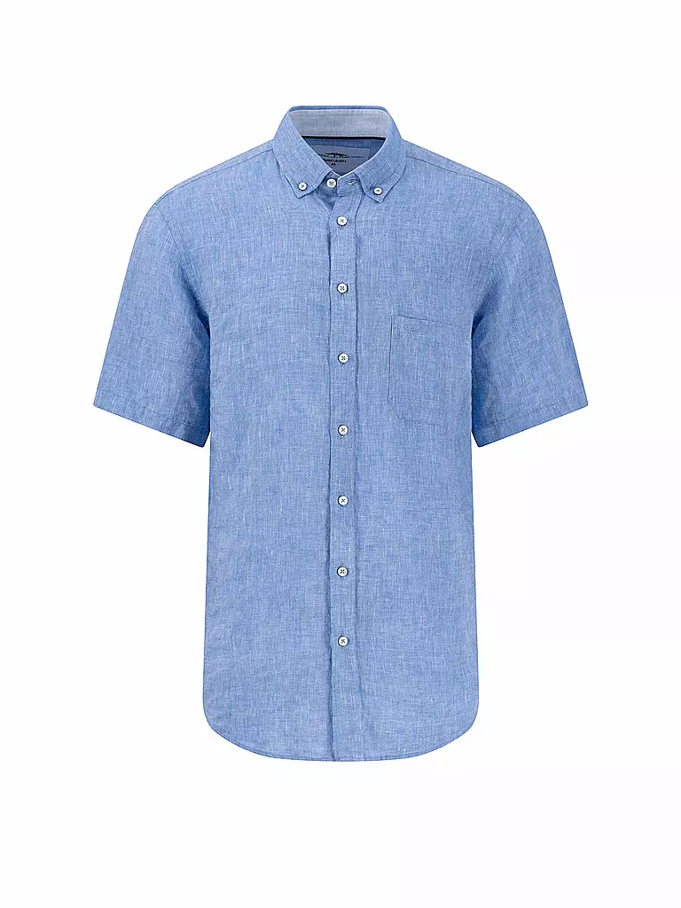 FYNCH-HATTON | Chemise en lin coupe décontractée | blau