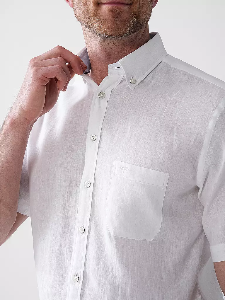 FYNCH-HATTON | Chemise en lin coupe décontractée | 
