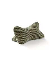 FYNCH-HATTON | Lesekissen KARIAMA 37x16cm Elephant Grey | Vert foncé