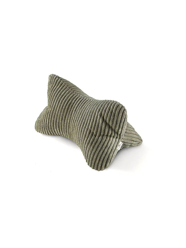 FYNCH-HATTON | Coussin de lecture 37x16cm KARIAMA Kale | dunkelgrün