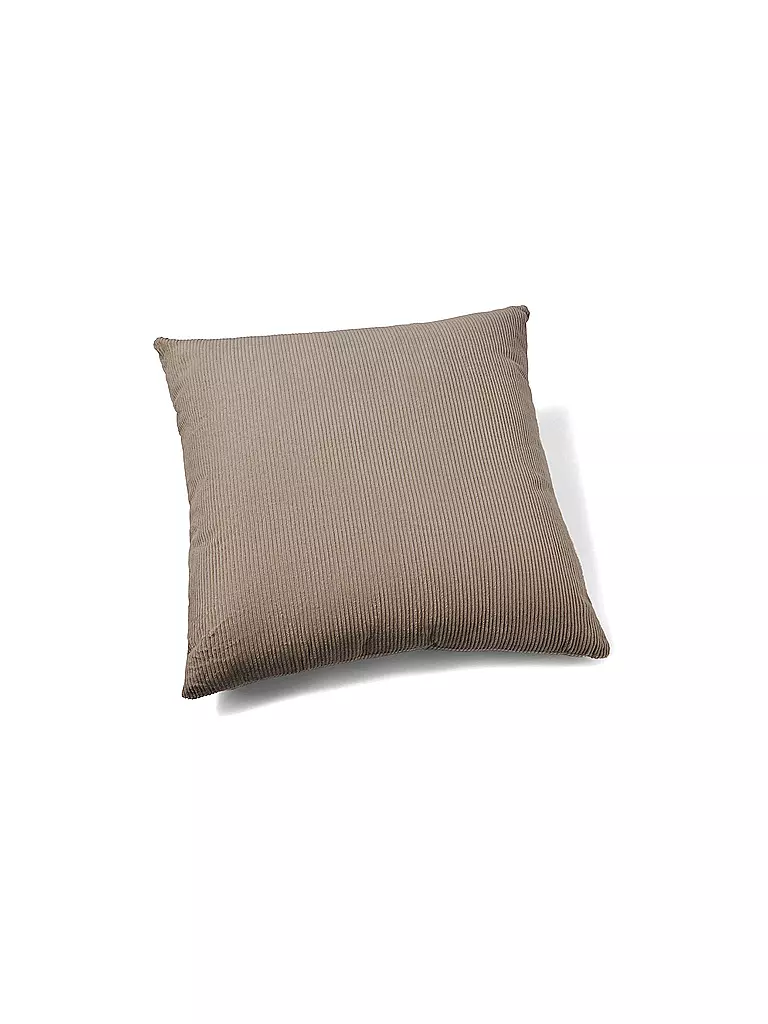 FYNCH-HATTON | Coussin garni CORD WANJA 50x50cm Gris Éléphant | Gris clair