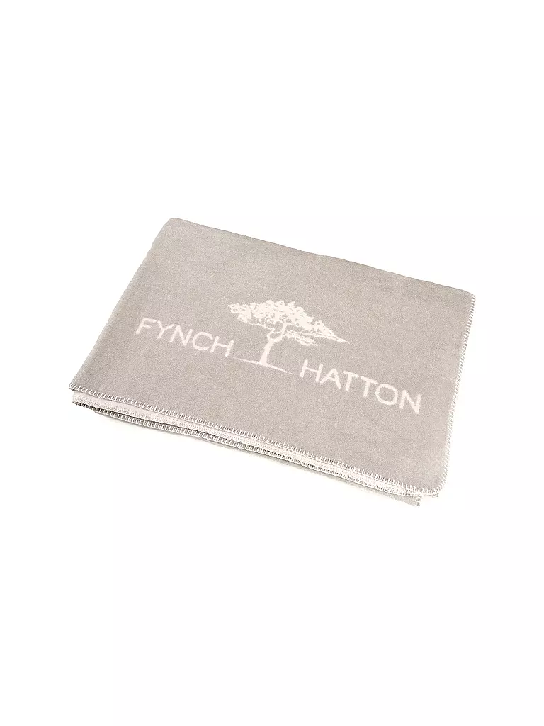 FYNCH-HATTON | Couverture 150x210cm KOMBERS Gris Éléphant | hellgrau