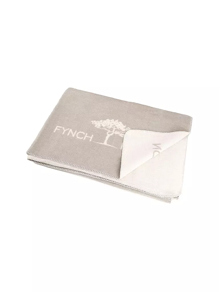 FYNCH-HATTON | Couverture 150x210cm KOMBERS Gris Éléphant | hellgrau