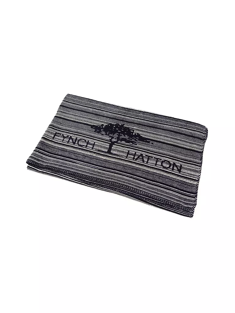 FYNCH-HATTON | Couverture d'intérieur 150x210cm KOMBERS STRIPED Midnight | dunkelblau