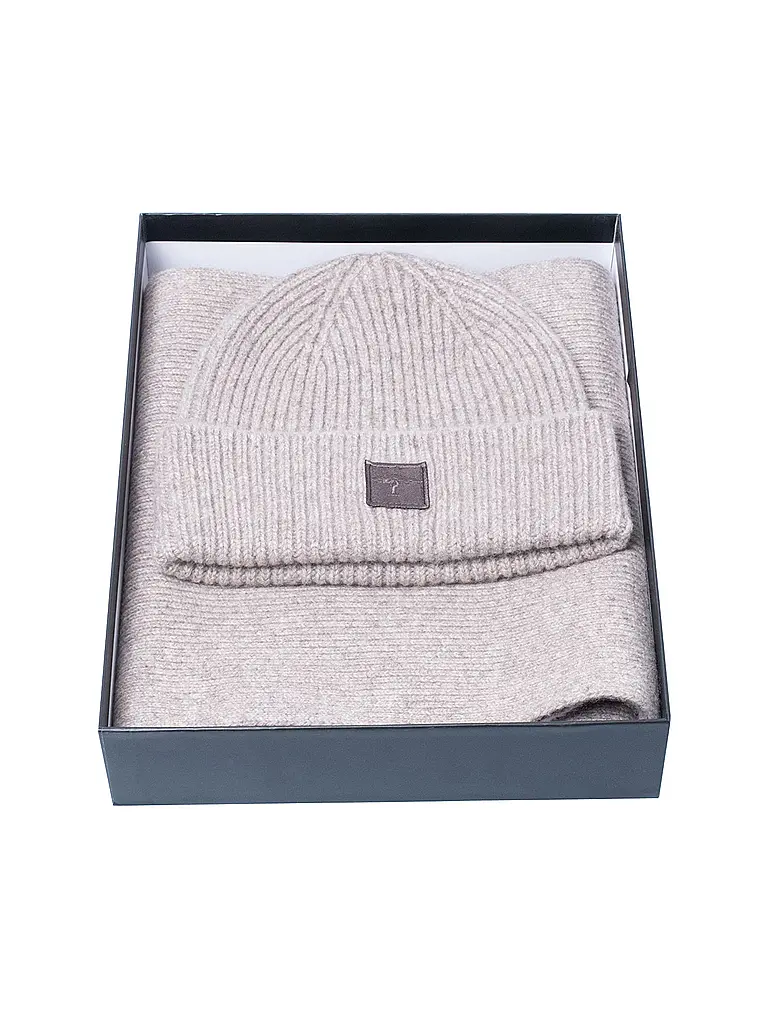 FYNCH-HATTON | Ensemble 2 pièces bonnet et écharpe | Beige