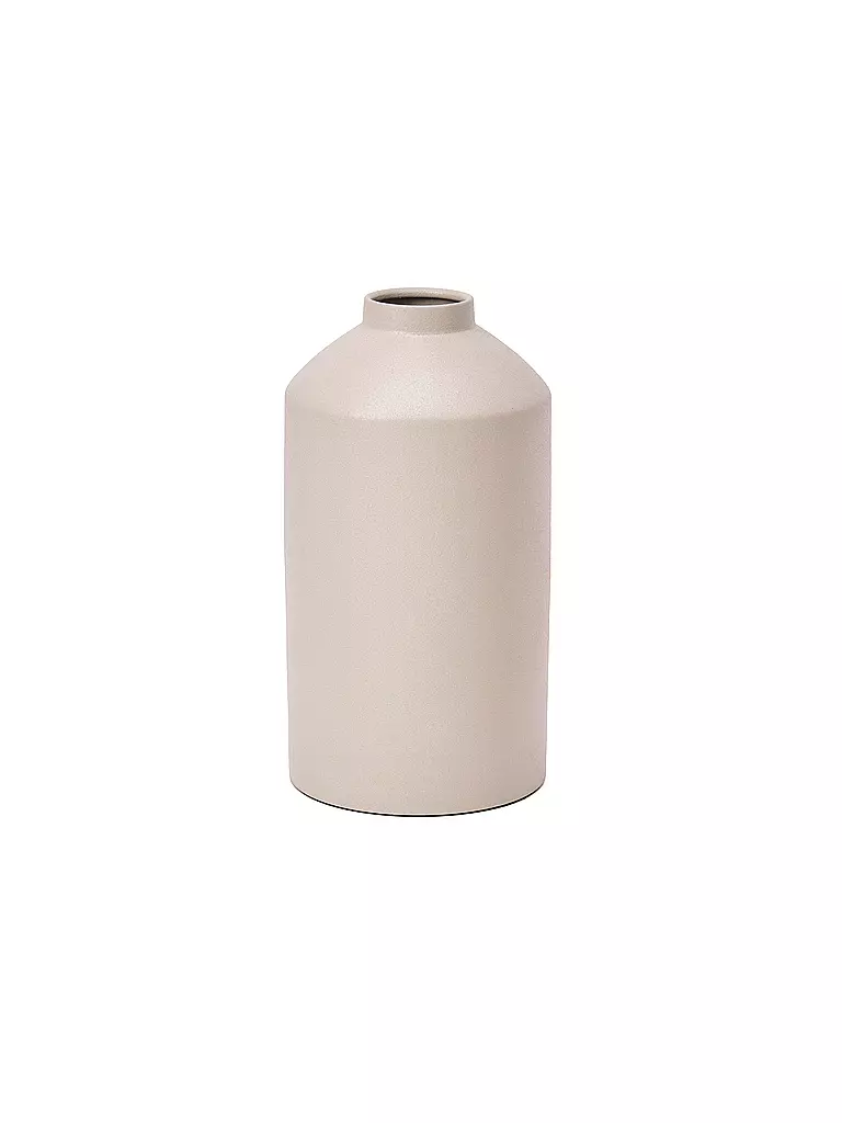 FYNCH-HATTON | Grande vase en métal MALI Gris éléphant | Gris clair
