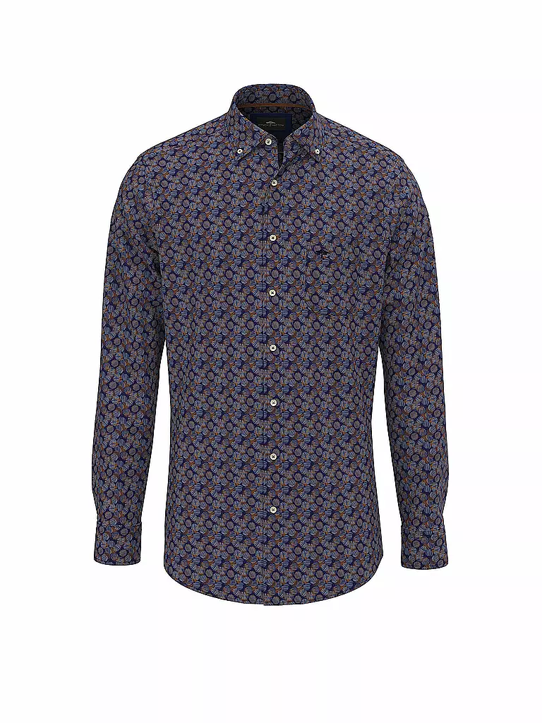 FYNCH-HATTON | Hemd Casual Fit | Marron