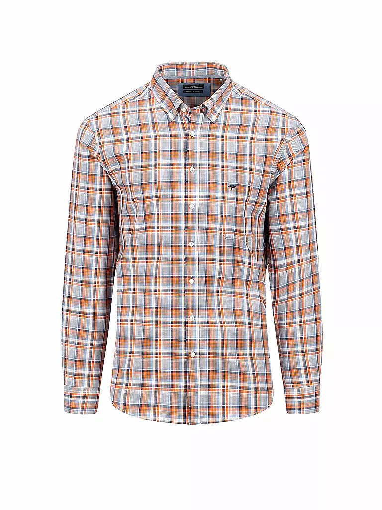 FYNCH-HATTON | Hemd Casual Fit | Orange