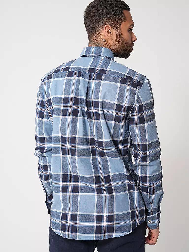 FYNCH-HATTON | Hemd Casual Fit | Bleu foncé