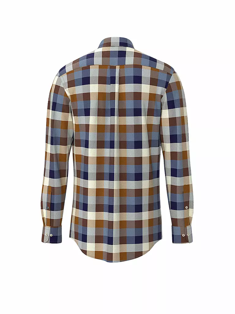 FYNCH-HATTON | Hemd Casual Fit | Marron