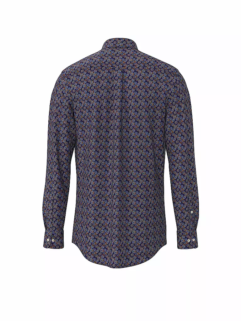 FYNCH-HATTON | Hemd Casual Fit | Marron