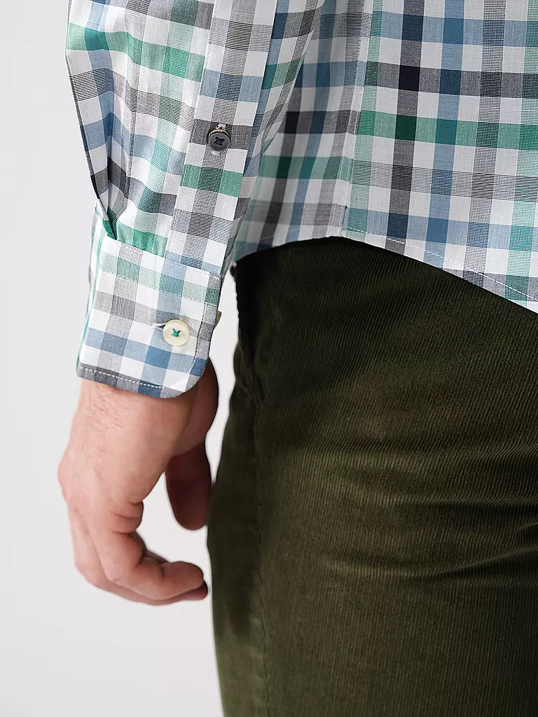 FYNCH-HATTON | Hemd Regular Fit  | Vert clair