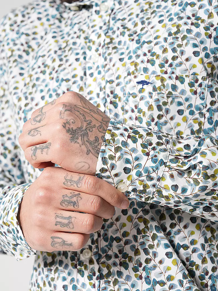 FYNCH-HATTON | Hemd Regular Fit  | Vert