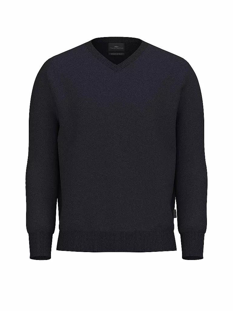 FYNCH-HATTON | Kaschmirpullover | Bleu foncé