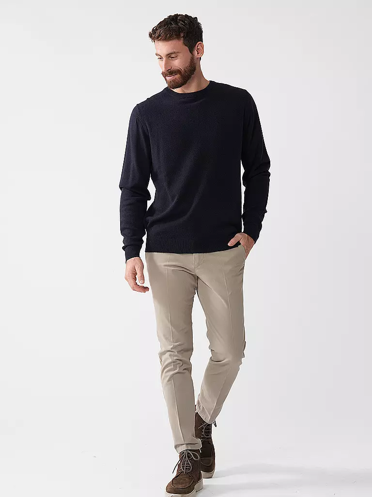 FYNCH-HATTON | Kaschmirpullover | Bleu foncé